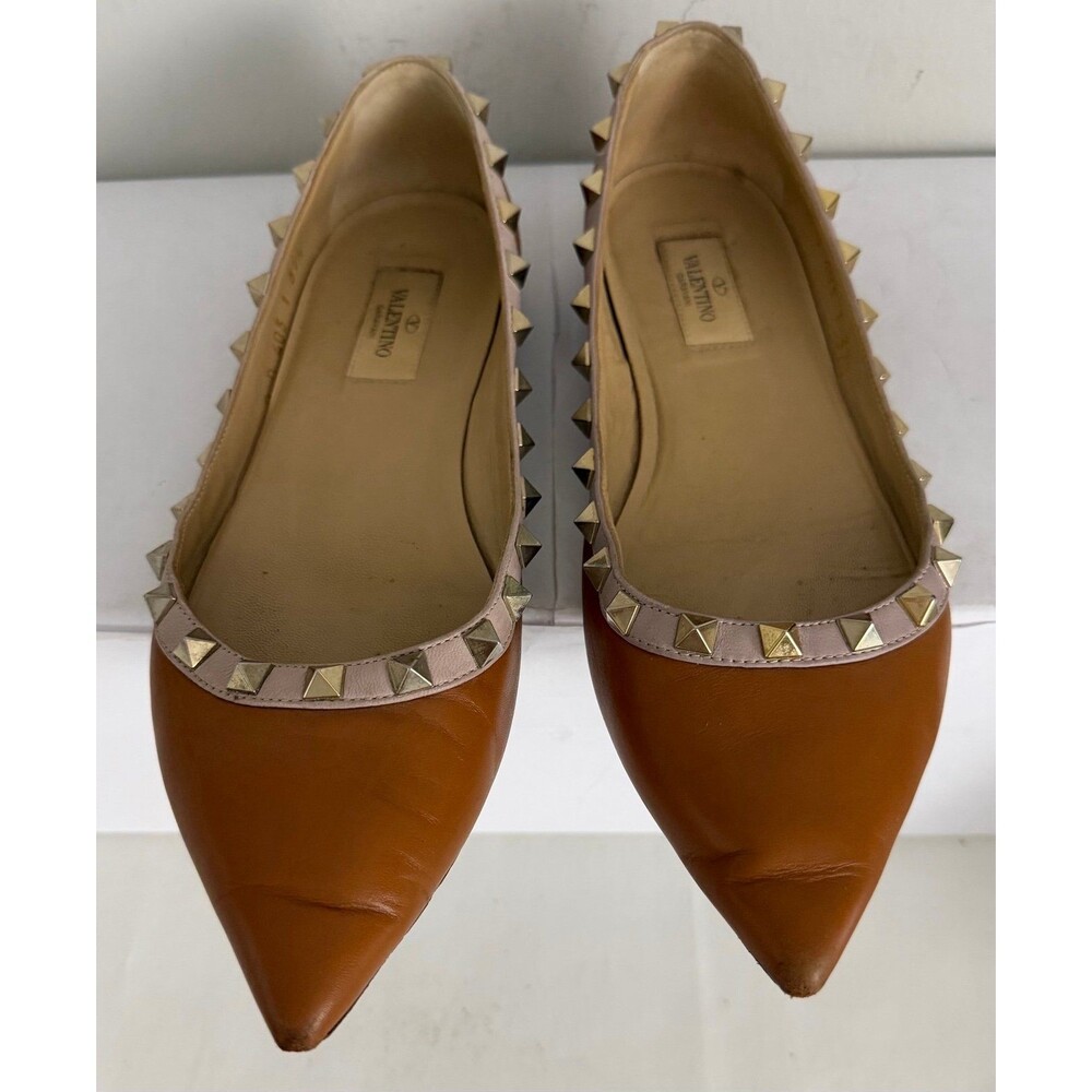 Valentino Garavani Women's Rockstud Flats Size 37.5